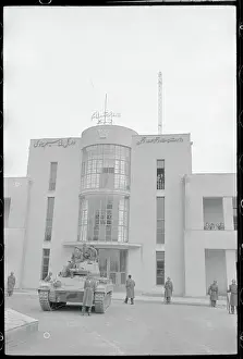 Tehran Prints: Soldiers Guarding a Building