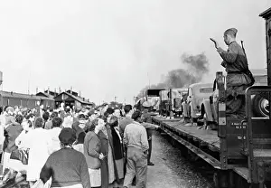 Soldiers Leaving Austria