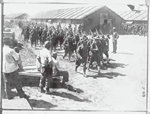 Conformity Prints: US Soldiers Marching in 1917