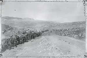 Lebanon Prints: Soldiers Marching Into Settlements Near Hillside