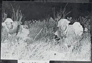 Two Soldiers on Patrol