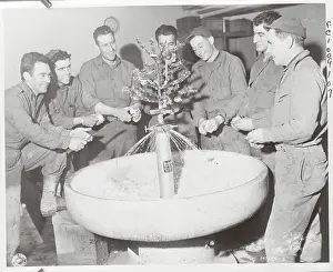 Soldiers Peeling Potatoes
