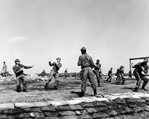 Soldiers Practicing Hand to Hand Combat