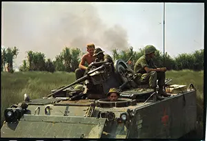US Soldiers During Search and Destroy Mission