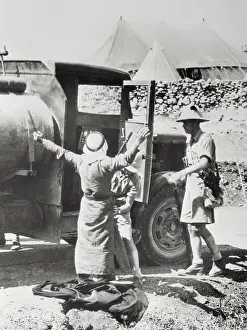Palestine Prints: Soldiers Searching for Weapons