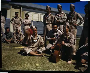 Mississippi Prints: Soldiers Singing and Dancing