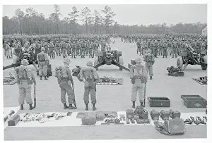Soldiers Standing at Attention