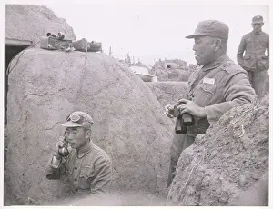 Soldiers Standing Guard