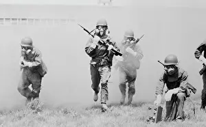 Soldiers Testing for Nerve Gas