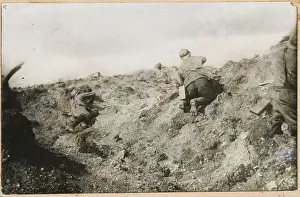 Soldiers Throwing Hand Grenades