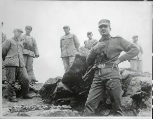 Tibet Prints: Soldiers at War Zone