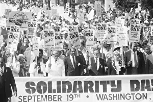 Solidarity Prints: Solidarity Day March in Washington DC