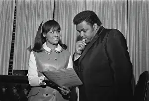 Huty24762 Prints: Solomon Burke And Tamiko Jones