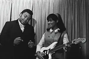 Huty24763 Prints: Solomon Burke And Tamiko Jones