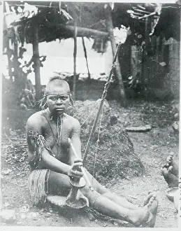 Solomon Islander Drilling Shells