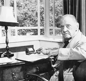 Essayist Prints: Somerset Maugham in Declining Years