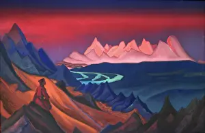 Tibetan Buddhist Prints: Song of Shambhala, 1943. Artist: Roerich, Nicholas (1874-1947)