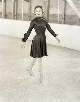 Sonja Henie Figure Skating at Olympics