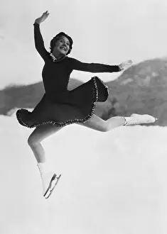 Graceful Prints: Sonja Henie at Olympic Games