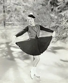 Sonja Hennie Wearing the Dog Day Fashions