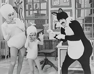 Sonny and Cher Wearing Costumes