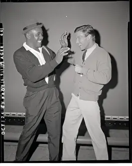 Sonny Liston and Richard Chamberlain