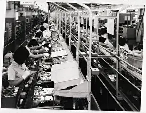 Assembling Prints: Sony Trinitron Assembly Line