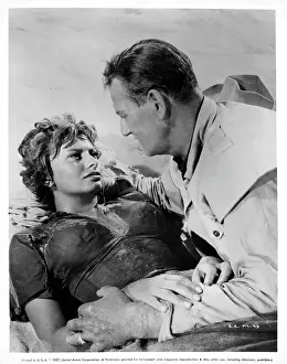 Sophia Loren And John Wayne In Legend Of The Lost