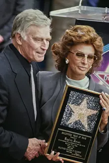 Sophia Loren's Hollywood Walk of Fame Star Ceremony