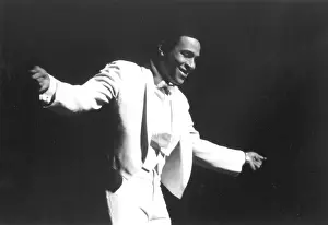 Marvin Gaye Prints: Soul Singer Performing In Detroit