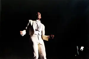 Soul Singer Performing In Detroit