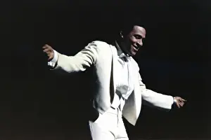Marvin Gaye Prints: Soul Singer Performing In Detroit