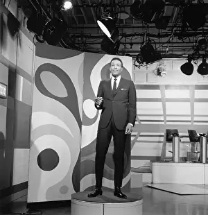 Soul Singer Performing On A TV Show