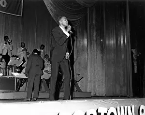 Marvin Gaye Prints: Soul Singer Performs In Motortown Revue