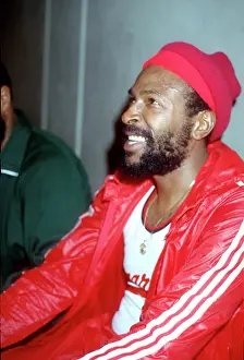 Marvin Gaye Prints: Soul Singer Plays Basketball