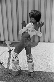 Huty31081 Prints: Soul Train Dancer Damita Jo Freeman