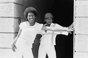 Stripes Prints: Soul Train Dancers