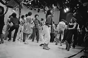Soul Train On Set