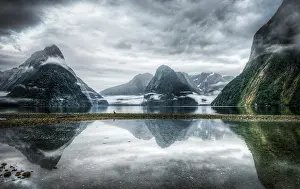 Global Landscape View Prints: the sound that isn't | milford sound, new zealand