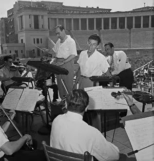 94174688franksin Prints: Soundcheck At Lewisohn Stadium