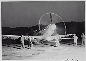 South African P-51'Cheetah Prepares for take-off