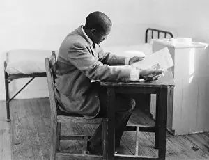 Punishment Prints: South African Political Prisoner in Cell