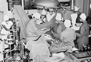 South African Surgical Team Operating