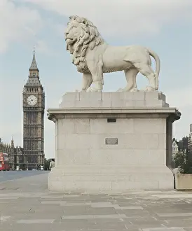 Lion Prints: The South Bank Lion, London
