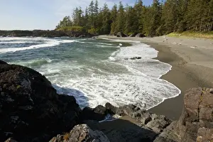 Clayoquot Sound Prints: South Beach In Pacific Rim National Park Near Tofino; British Columbia Canada