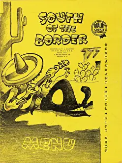 Plucking An Instrument Prints: South of the Border