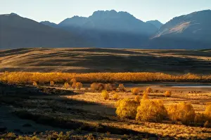 Tekapo Prints: South, New Zealand in Autumn Season