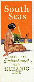 Human Likeness Prints: South Seas, Isles of Enchantment via Oceanic Line