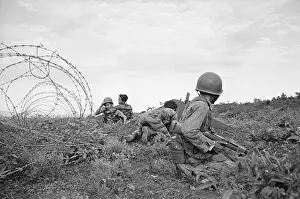 Special Forces Prints: South Vietnamese Troops Under Fire