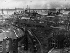 Transport Rail Prints: Southampton Docks